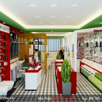 Thiết kế Showroom TBVS- Vật Tư Điện - Anh Nam